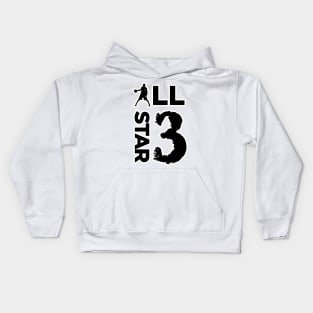 All Star Gear | Black and White Kids Hoodie